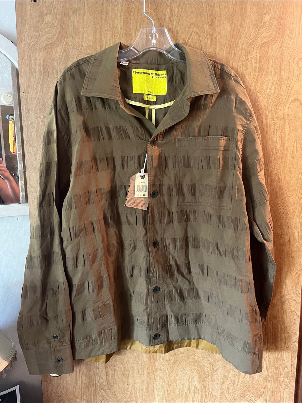 Descendant of Thieves long sleeve button down